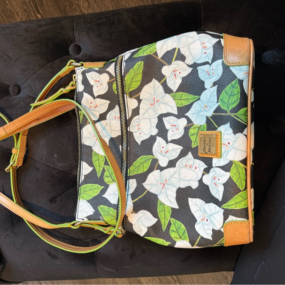 Dooney & Bourke Floral Canvas Tote Bag
